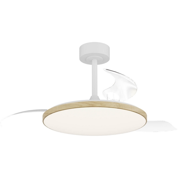 

Потолочная светодиодная люстра с вентилятором и пультом Mantra Slim Fan 9007, Древесный, Slim Fan 9007