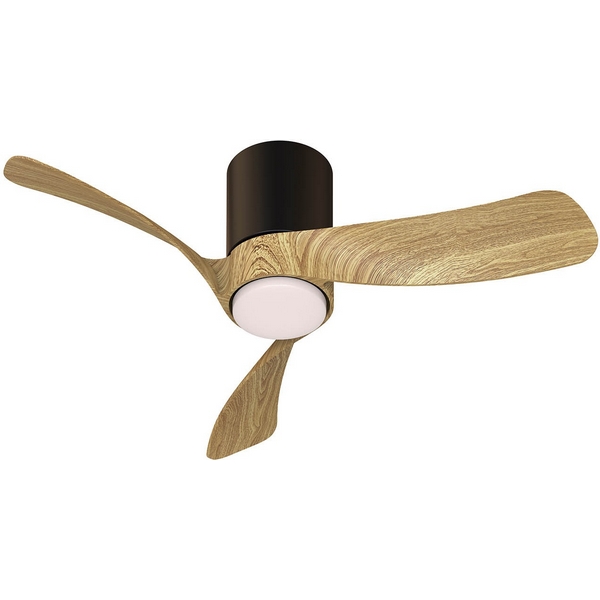 

Потолочная светодиодная люстра с вентилятором и пультом Mantra Nemo 9053, Древесный, Nemo 9053