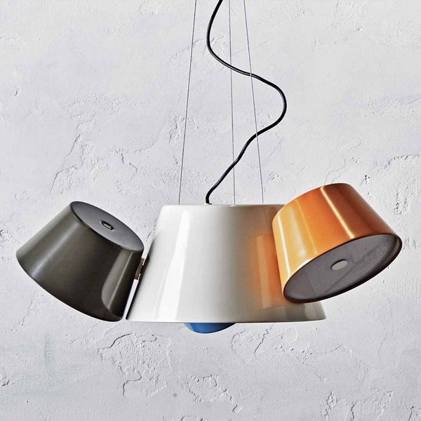 Изображение товара Подвесная люстра Marset Tam Tam Mini белый/разноцветный LED Изображение товара Подвесная люстра Marset Tam Tam Mini белый/разноцветный LED
