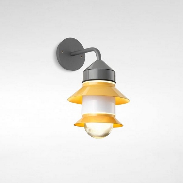 Изображение товара Уличное бра Santorini A Fixed Stem горчичное Marset A654-025 (094531)
