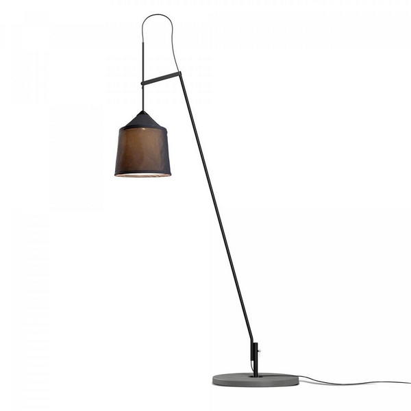 Изображение товара Уличный торшер Jaima P207 + Shade 43 серый / 49 base + stem Marset A683-027+A683-030+A683-033 (053808)