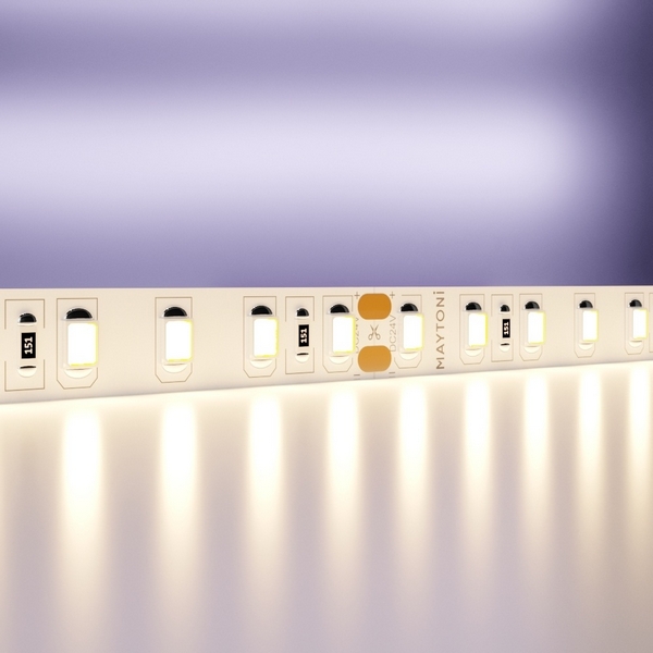 

Светодиодная лента 24В 2835 9,6Вт/м 3000K 5м IP20 арт.10142 Maytoni Led strip 10142, Светодиодная лента 24В 10142