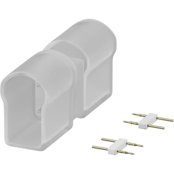 Двусторонний коннектор (выход прямой) для гибкого неона AC220V 25x13 мм Maytoni 201238