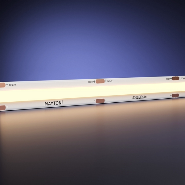 Изображение товара Светодиодная лента Ультра 24В COB 4,8Вт/м 3000К 15м IP20 Maytoni Led Strip 201294 Изображение товара Светодиодная лента Ультра 24В COB 4,8Вт/м 3000К 15м IP20 Maytoni Led Strip 201294