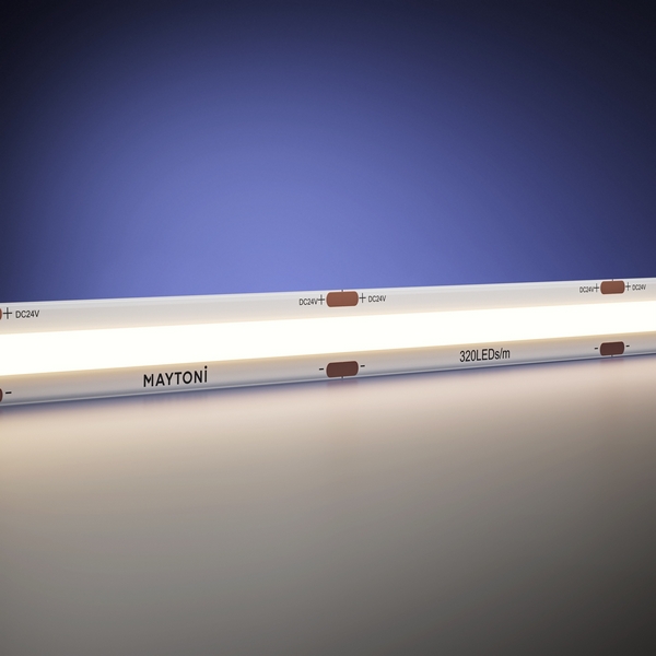 Изображение товара Светодиодная лента Ультра 24В COB 8Вт/м 3500К 5м IP20 Maytoni Led Strip 201296