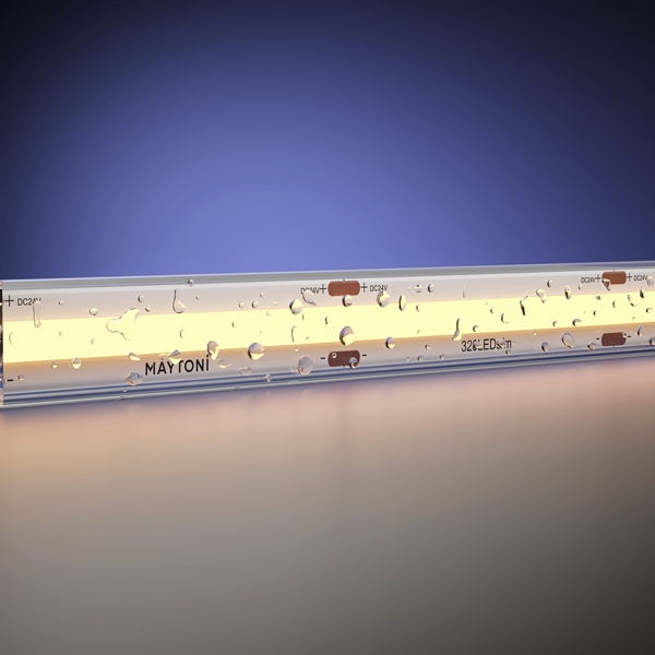 Изображение товара Светодиодная лента Ультра 24В COB 8Вт/м 2700К 5м IP65 Maytoni Led Strip 201297 Изображение товара Светодиодная лента Ультра 24В COB 8Вт/м 2700К 5м IP65 Maytoni Led Strip 201297