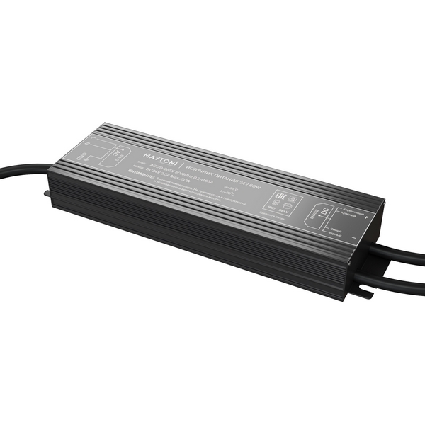 

Блок питания IP67 Maytoni Led strip 020213, Черный, Блоки питания 24В 20213