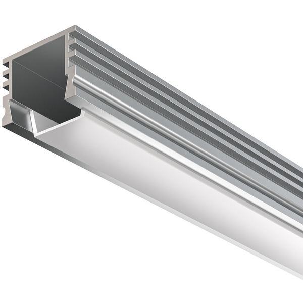 

Алюминиевый профиль накладной 16x12 серебро 2 м Maytoni Led Strip 631012, Накладной профиль 631012