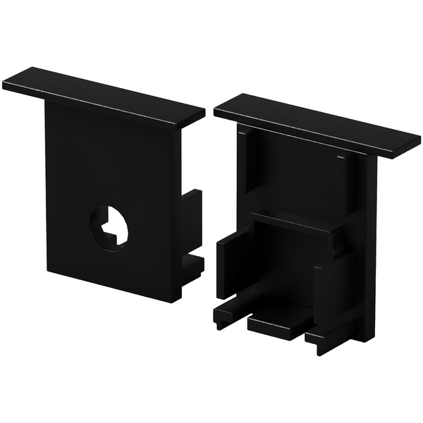 

Комплект заглушек (для профиля 2222) 2 шт. Maytoni 642051, Встраиваемый с накладным фланцем профиль 642051