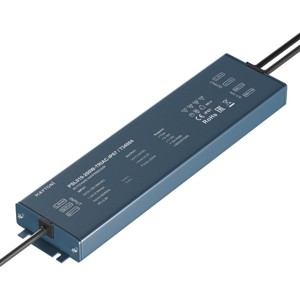 

Источник напряжения IP67 Triac 24В 200Вт Maytoni 734004, Источники напряжения Triac 734004