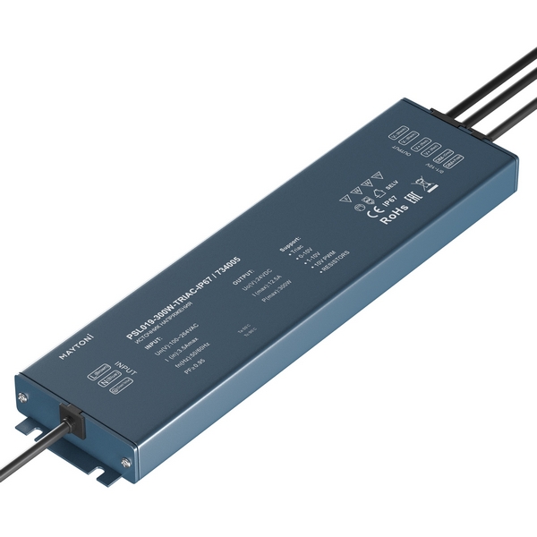

Источник напряжения IP67 Triac 24В 300Вт Maytoni 734005, Источники напряжения Triac 734005