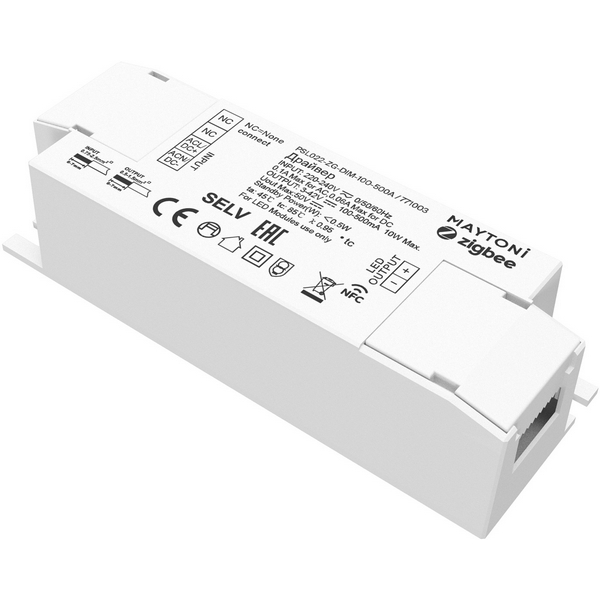 

Источник тока Zigbee 100-500 mA Maytoni 771003, Источники тока 771003