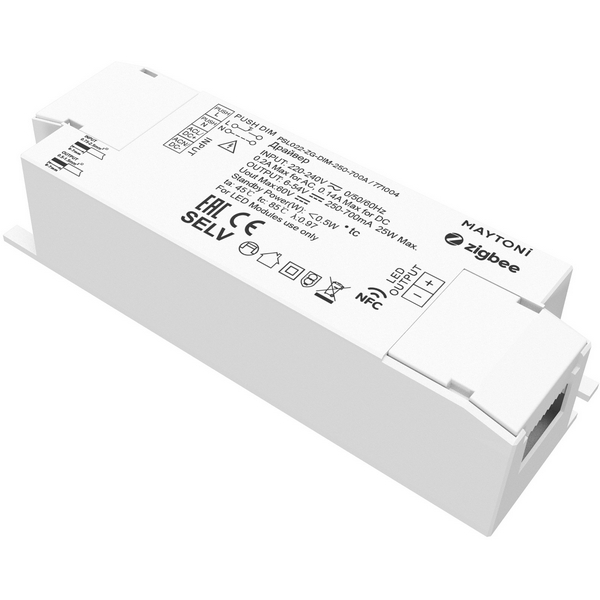 

Источник тока Zigbee 250-700 mA Maytoni 771004, Источники тока 771004