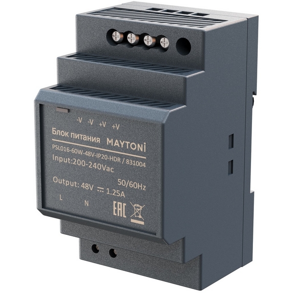 

Блок питания 48В Maytoni 831004, Блоки питания 48В 831004