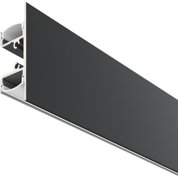 

Алюминиевый профиль накладной 18x48 Maytoni Led Strip ALM-1848-B-2M, Алюминиевый профиль ALM-1848-B-2M