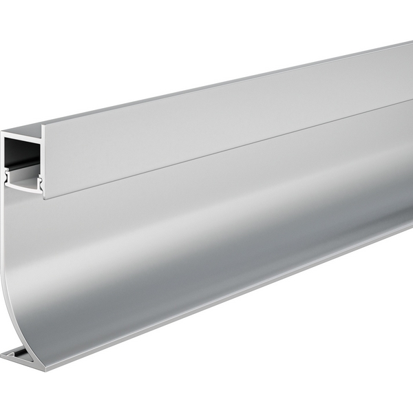 

Алюминиевый профиль плинтус с подсветкой 53x14 Maytoni Led Strip ALM-5314-S-2M, Алюминиевый профиль ALM-5314-S-2M