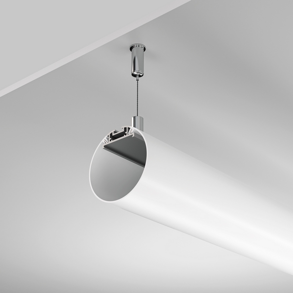 

Алюминиевый профиль подвесной Maytoni Led Strip ALM-D60-S-2M, Алюминиевый профиль ALM-D60-S-2M