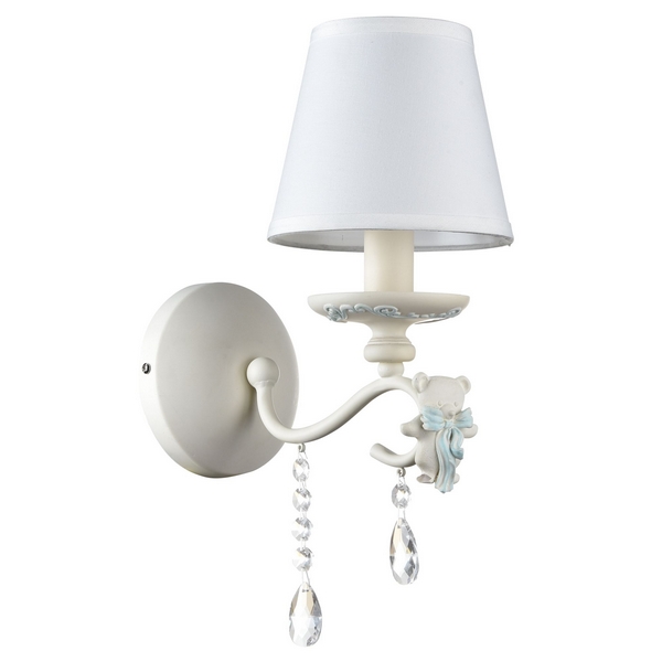 

Бра с мишкой Laurie ARM033-01-BL (Maytoni), Белый, Laurie ARM033-01-BL