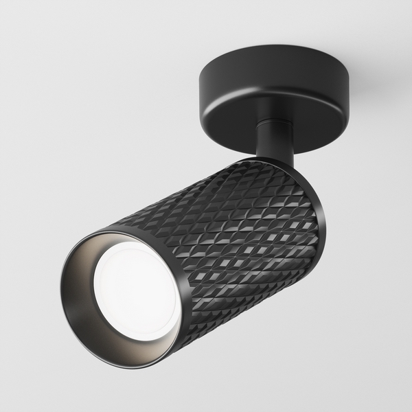 

Потолочный светильник Focus Design GU10 1x50Вт Maytoni Technical C034CL-01B, Черный, Focus Design C034CL-01B