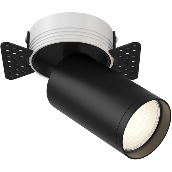 

Встраиваемый светильник Maytoni FOCUS S C058CL-1B, Черный, FOCUS S C058CL-1B