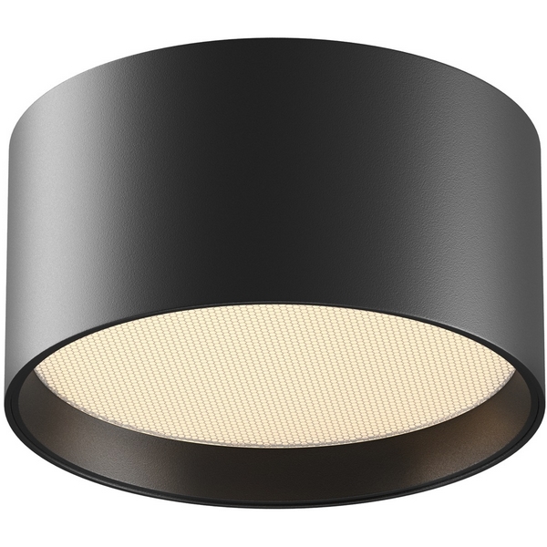 

Накладной потолочный светильник Maytoni Glare C091CL-12W3K-B, Черный, Glare C091CL-12W3K-B