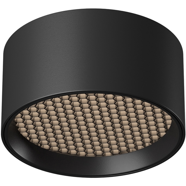 

Накладной потолочный светильник влагостойкий LED Maytoni Glare C122CL-L7-4K-B, Черный, Glare C122CL-L7-4K-B