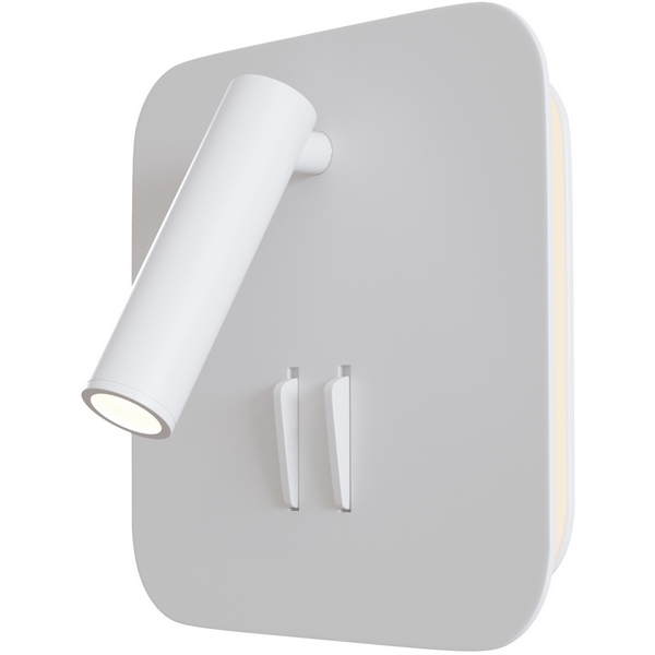 

Настенный светильник (бра) Ios 176 3000К 9Вт IP 20 LED Maytoni Technical C175-WL-01-6W-W, Белый, Ios 176 C175-WL-01-6W-W