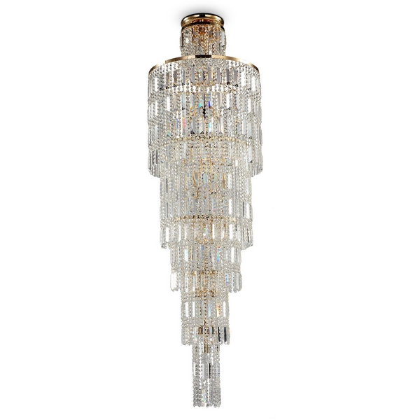 

Хрустальная каскадная люстра Maytoni Cascade 2 DIA003-PT50-G, Золото, Niagara DIA003-PT50-G