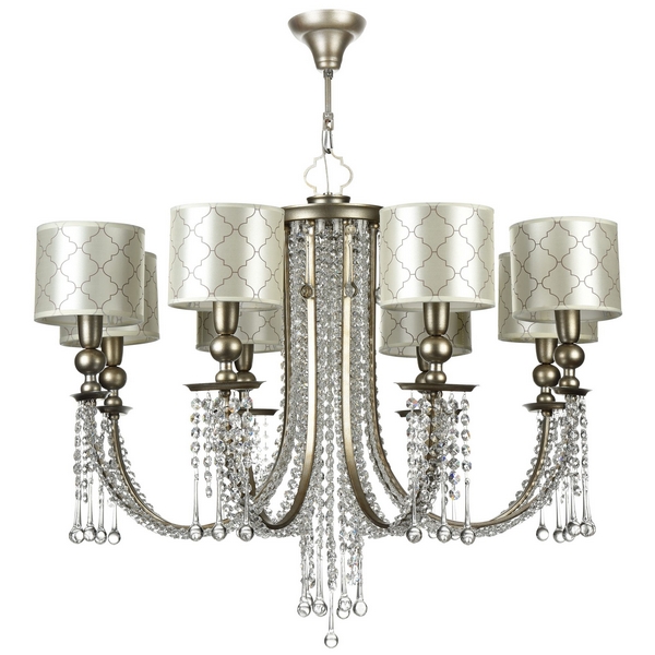 

Подвесная люстра Maytoni Bience H018-PL-08-NG, Бежевый, Bience H018-PL-08-NG
