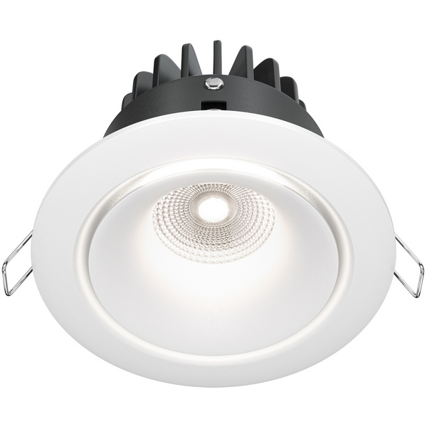 

Встраиваемый светильник круглый Yin 4000K 1x12Вт 60° Dim Triac LED Maytoni Technical DL031-L12W4K-D-W, Белый, Yin DL031-L12W4K-D-W