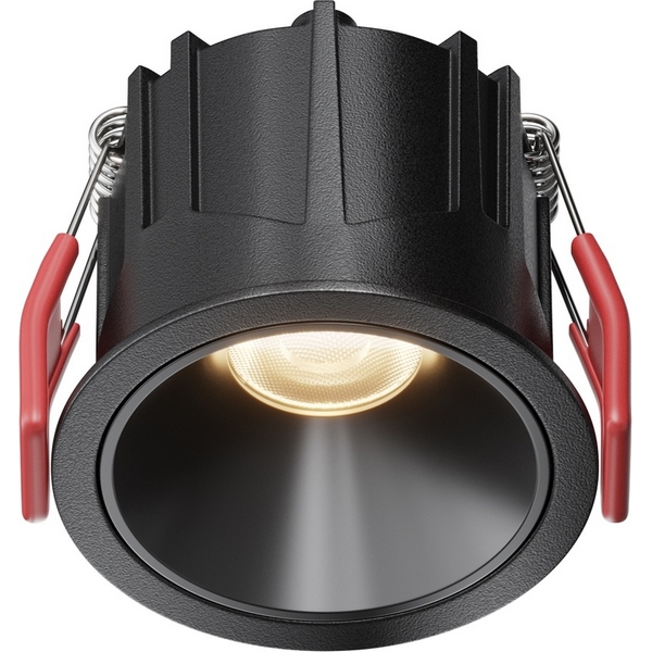 

Встраиваемый светильник Maytoni Alfa LED DL043-01-10W3K-RD-B-1, Черный, Alfa LED DL043-01-10W3K-RD-B-1