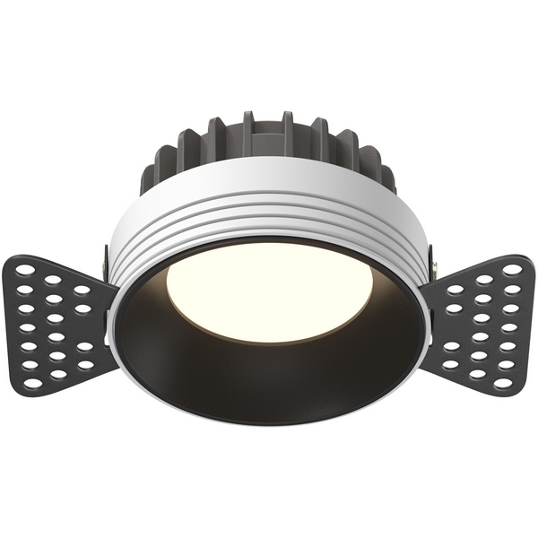 

Встраиваемый светильник под гипсокартон светодиодный IP44 Maytoni Okno DL055-8W3-4-6K-TRS-B, Черный, Okno DL055-8W3-4-6K-TRS-B