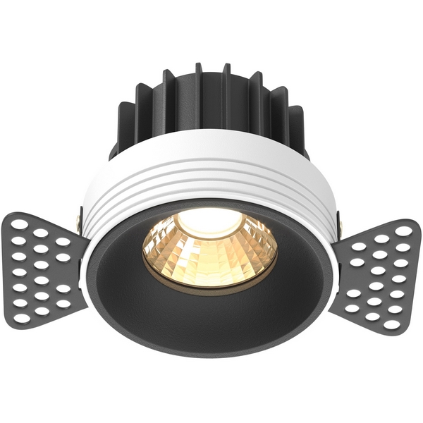 

Встраиваемый светильник круглый под гипсокартон светодиодный Maytoni Round DL058-12W2.7K-TRS-B, Черный, Round DL058-12W2.7K-TRS-B