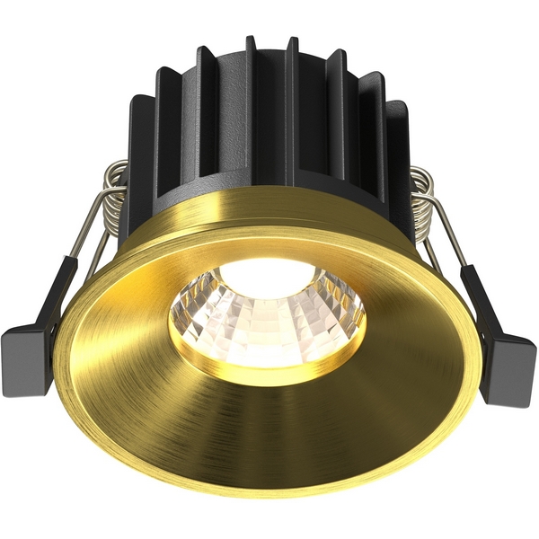 

Встраиваемый светильник Maytoni Round DL058-12W4K-BS, Латунь, Round DL058-12W4K-BS