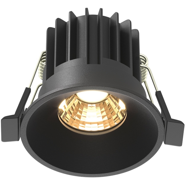 

Встраиваемый светильник Maytoni Round DL058-7W2.7K-B, Черный, Round DL058-7W2.7K-B