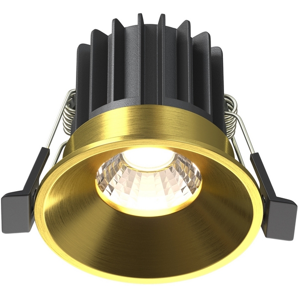 

Встраиваемый светильник Maytoni Round DL058-7W4K-BS, Латунь, Round DL058-7W4K-BS