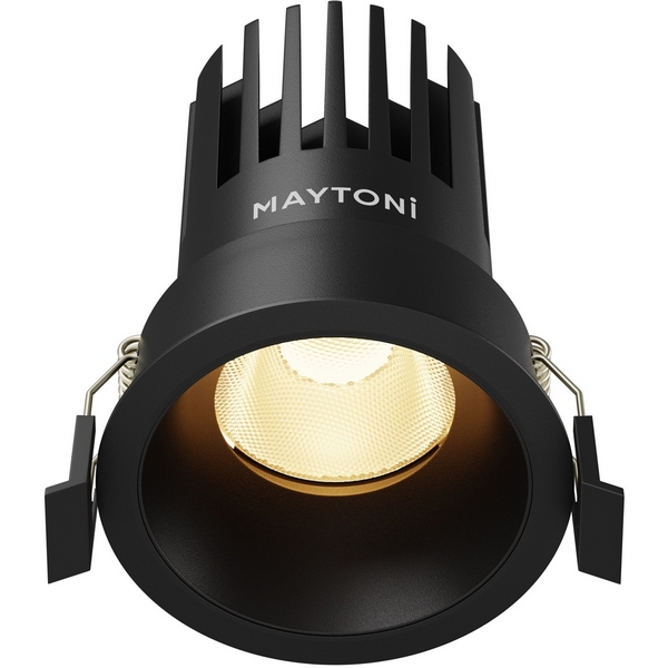 

Встраиваемый светильник круглый светодиодный Maytoni Dip DL117-15W-2.7K-B, Черный, Dip DL117-15W-2.7K-B