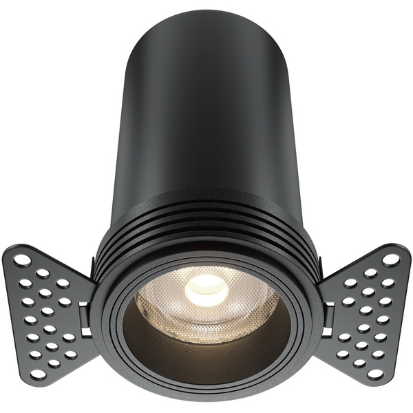 

Встраиваемый светильник светодиодный под гипсокартон Maytoni Focus Led DL125-L12-4K-TRS-B, Черный, Focus Led DL125-L12-4K-TRS-B