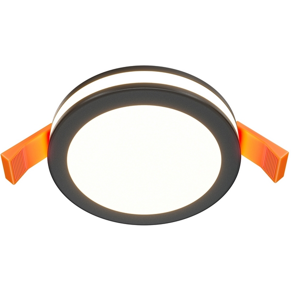 

Встраиваемый светильник Phanton 3000K 1x7Вт 120° LED Maytoni Technical DL303-L7B, Черный, Phanton DL303-L7B