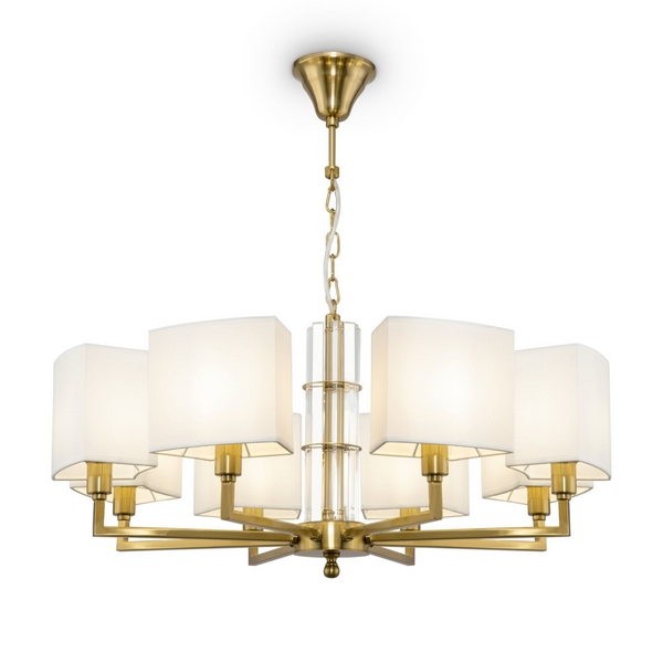 

Подвесная люстра IP50 Maytoni Metropolitan H015PL-08G, Белый, Metropolitan H015PL-08G