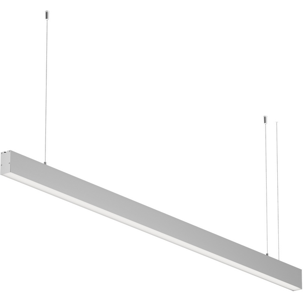 

Подвесной светильник линейный светодиодный Maytoni Technical LL312037 3000K 35x67 серебро 1,5 м, Подвесные линейные светильники LL312037