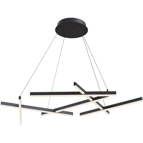 

Подвесная светодиодная люстра Maytoni Line MOD016PL-L75B, Черный, Line MOD016PL-L75B