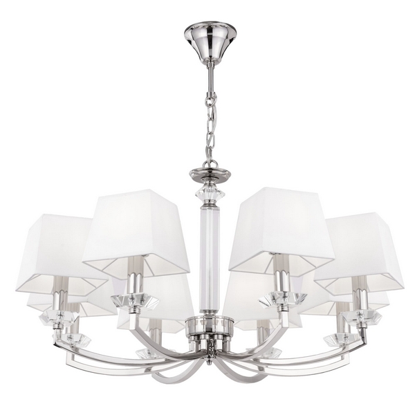 

Подвесная люстра Maytoni Chandler MOD019PL-08CH, Белый, Chandler MOD019PL-08CH