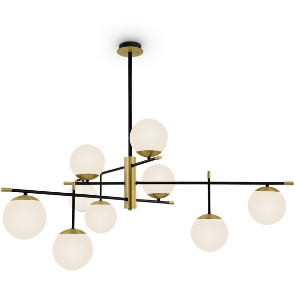 

Потолочная люстра Maytoni Nostalgia MOD048PL-09G, Белый, Nostalgia MOD048PL-09G