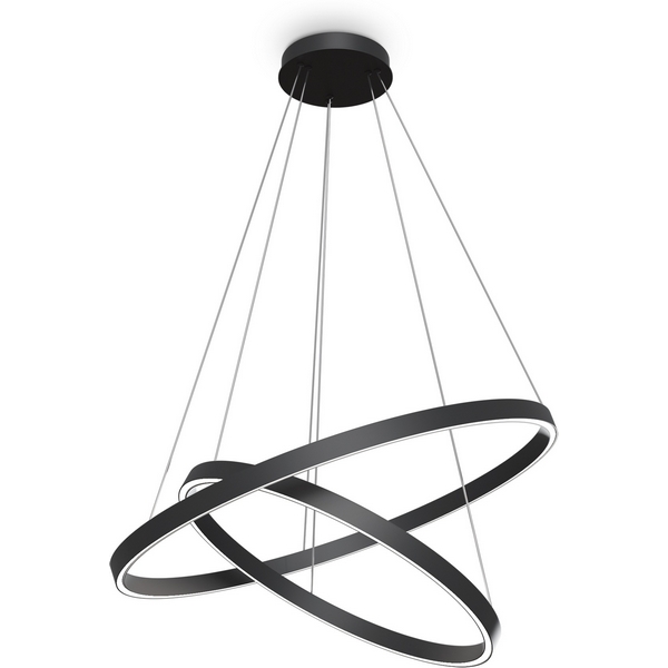 

Подвесной светильник светодиодный Maytoni Rim MOD058PL-L74B3K, Черный, Rim MOD058PL-L74B3K