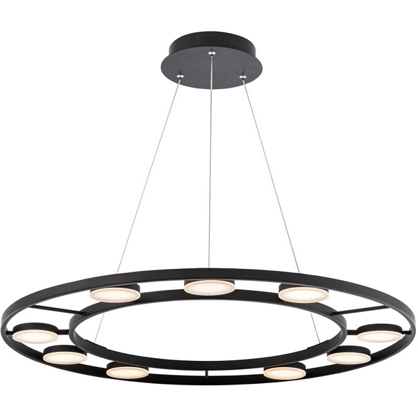 

Подвесная люстра светодиодная Maytoni Fad MOD070PL-L63B3K, Черный, Fad MOD070PL-L63B3K