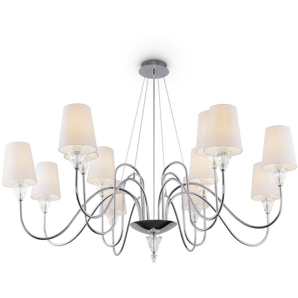 

Подвесная люстра Maytoni Florero MOD078PL-12CH, Белый, Florero MOD078PL-12CH