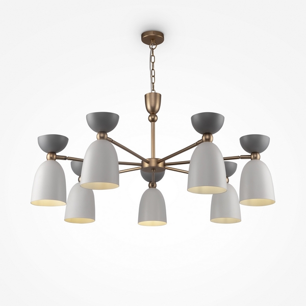 

Подвесная люстра Maytoni Cloches MOD113PL-07W, Бронза, Cloches MOD113PL-07W
