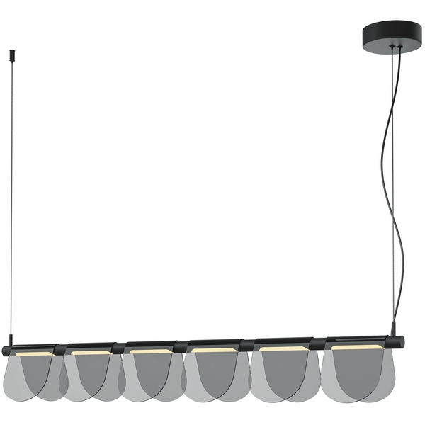 

Подвесной светодиодный светильник Maytoni Fluffy MOD319PL-L30B3K, Серый, Fluffy MOD319PL-L30B3K