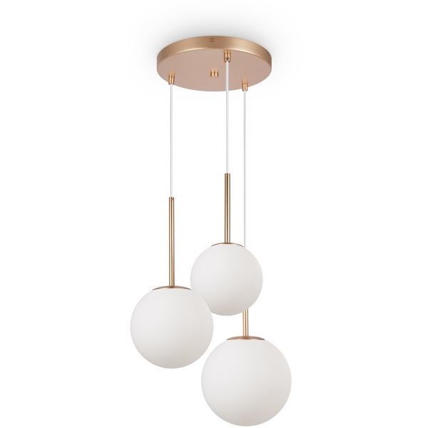 

Подвесной светильник Maytoni Basic form MOD321PL-03G1, Белый, Basic form MOD321PL-03G1